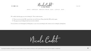 
                            8. Portfolio — Nicole Cadet
