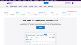
                            3. Portfólios do Yahoo Finanças