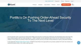 
                            5. Portillo's On Pushing Order-Ahead Security To The Next Level | Kount