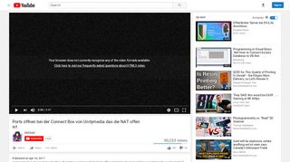 
                            3. Ports öffnen bei der Connect Box von Unitymedia das die ...