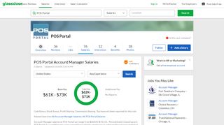 
                            1. POS Portal Account Manager Salaries | Glassdoor