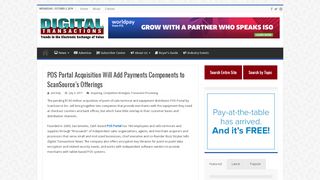 
                            5. POS Portal Acquisition Will Add Payments Components to ...
