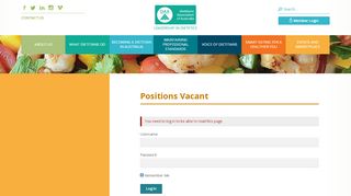 
                            9. Positions Vacant – Dietitians Association of Australia
