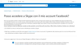 
                            9. Posso accedere a Skype tramite Facebook su un dispositivo mobile?