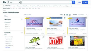 
                            2. Post Job Ads in India, Free classifieds in India | OLX