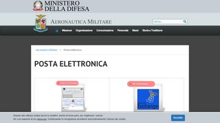 
                            2. Posta elettronica - Aeronautica Militare - Difesa