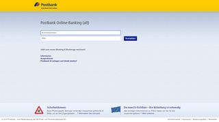 
                            8. Postbank Online-Banking (alt)