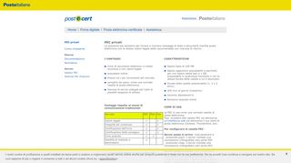 
                            3. Poste Italiane - PEC privati