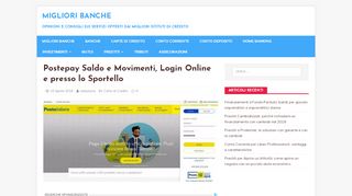 
                            5. Postepay Saldo e Movimenti, Login Online e presso …