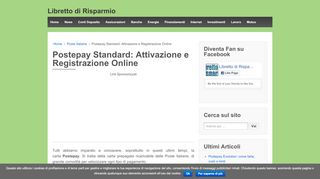 
                            5. Postepay Standard: Attivazione e Registrazione …