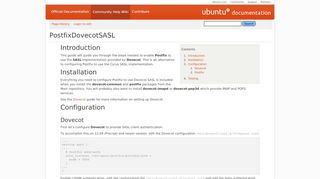 
                            9. PostfixDovecotSASL - Community Help Wiki - Ubuntu Documentation