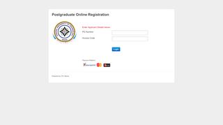 
                            2. Postgraduate Online Registration - fut minna