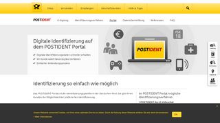 
                            1. POSTIDENT Portal – Online-Portal zur Identitätsprüfung ...