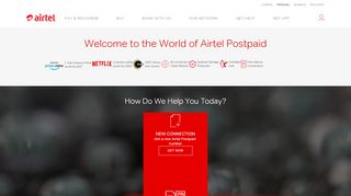 
                            3. Postpaid Plans, Get Airtel Postpaid 4G Sim Online