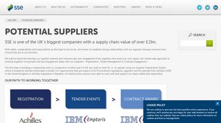 
                            4. Potential suppliers - SSE.com