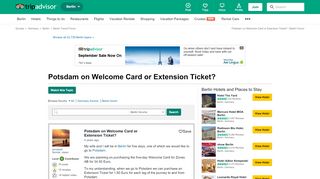 
                            9. Potsdam on Welcome Card or Extension Ticket? - Berlin Forum ...