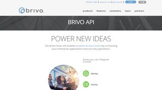 
                            7. Power New Ideas in Physical Access Security | Brivo API