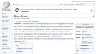 
                            4. Power Rangers - Wikipedia