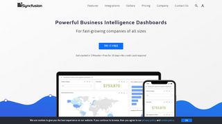 
                            6. Powerful Business Intelligence Dashboards | Syncfusion.io