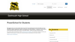 
                            6. PowerSchool for Students | Dartmouth High