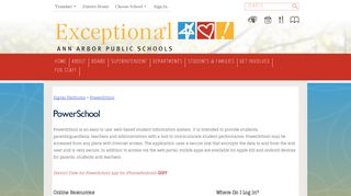 
                            3. PowerSchool / Home - a2schools.org