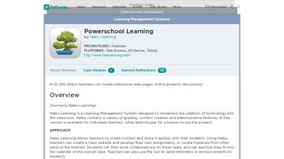 
                            9. Powerschool Learning - Product Reviews - EdSurge