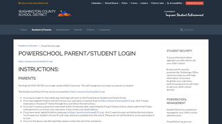 
                            6. PowerSchool Login - Washington County School District