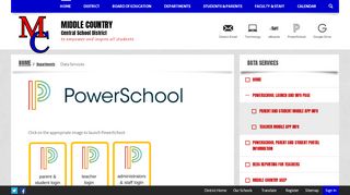 
                            10. PowerSchool - Middle Country Central School District