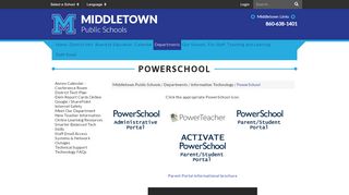 
                            5. PowerSchool - Middletown Public Schools