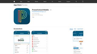 
                            3. PowerSchool Mobile on the App Store