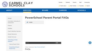
                            2. PowerSchool Parent Portal FAQs - Carmel Clay Schools