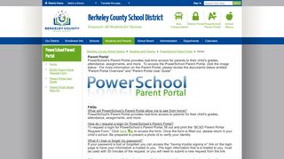 
                            10. PowerSchool Parent Portal / Home