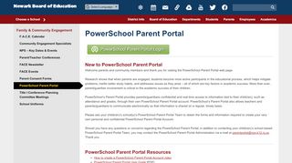 
                            2. PowerSchool Parent Portal - Newark Board of Education