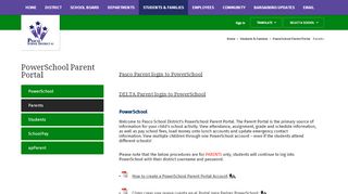 
                            5. PowerSchool Parent Portal / Parents - Pasco …