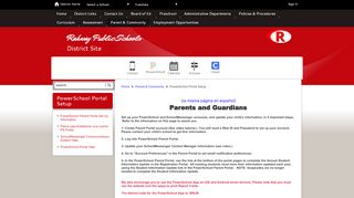 
                            4. PowerSchool Portal Setup - Rahway Public Schools