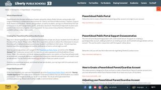 
                            6. PowerSchool / PowerSchool - Liberty Public School District