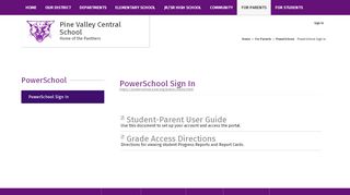 
                            4. PowerSchool / PowerSchool Sign In