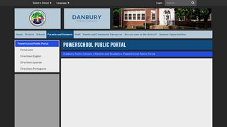 
                            9. PowerSchool Public Portal - Danbury Public Schools