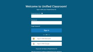 
                            9. PowerSchool - Sign In