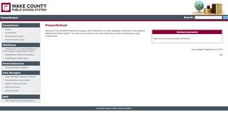 
                            6. PowerSchool - Wake County Public School System