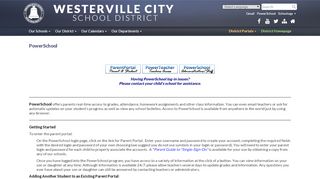 
                            4. PowerSchool - Westerville City Schools