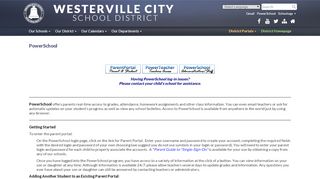 
                            6. PowerSchool - Westerville City Schools