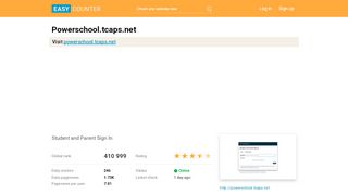 
                            11. Powerschool.tcaps.net: Student and Parent Sign In