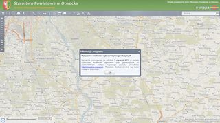 
                            8. Powiat otwocki - System Informacji Przestrzennej - E-Mapa.NET