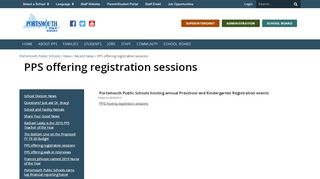 
                            9. PPS offering registration sessions - Portsmouth Public Schools