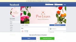 
                            5. Pra Casar - Home | Facebook