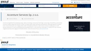 
                            3. Praca Accenture Services Sp. z o.o. - oferty pracy