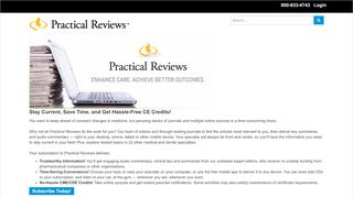 
                            7. Practical Reviews | Continuing Medical Education ...