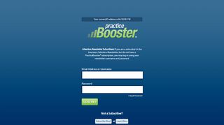 
                            11. Practice Booster | Login