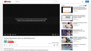 
                            8. Practice Psychometric Tests - by JobTestPrep.co.uk - YouTube